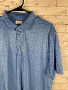 Greg Norman Shirt Herren XL Golf Polo Play Dry Blau - Bild 1 von 9