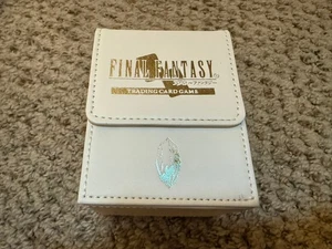 Final Fantasy White Opus 7 Deck Box - gebraucht/vergilbender Kleber - Final Fantasy TCG - Bild 1 von 3