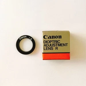 Lente de ajuste dioptrico Canon -2.0 R dioptría correcta para ocular F-1 F-1N F1 - Imagen 1 de 10