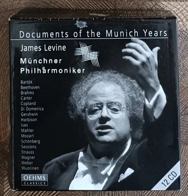 James Levine Documents Of The Munich Years 12 CDs Plus Booklet OEHMS Classics - Image 1 of 4