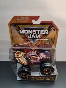 SPINMASTER MONSTER JAM HAPPY THANKSGIVING EXCLUSIVE /5000 - Picture 1 of 5