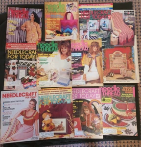 Lot of 10 NeedleCraft For Today and Needle & Thread Magazines From the 1980's - Picture 1 of 15