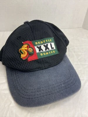 SPORTS SPECIALTIES SEATTLE SUPER SONICS BASKETBALL SNAP BACK BASEBALL HAT - Image 1 of 4
