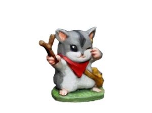 Hamster Fighter w Slings  Aurora Model Miniatures Metal Figure Unpainted  CT-062 - Picture 1 of 6