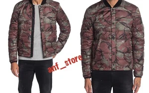 Chaqueta acolchada ligera estampada camuflada Belstaff Stokenham 42/52 $475 nueva con etiquetas - Imagen 1 de 4