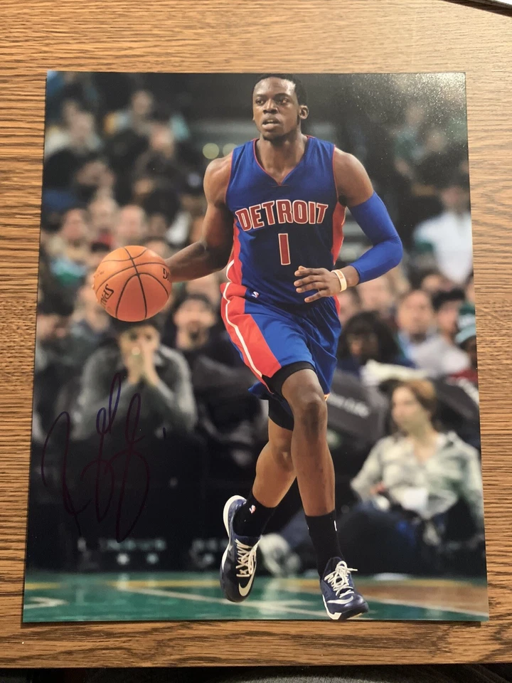 Реджи Джексон Pistons Clippers с автографом подписанное фото 8X10 - Изображение 1 из 1