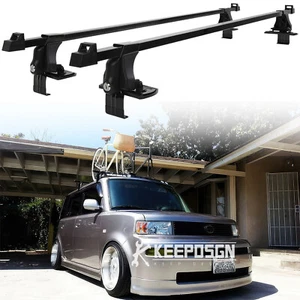 For Scion xB xA 54" Roof Rack Cross Bars Cargo Kayak Luggage Bike Carrier + Lock - Picture 1 of 13