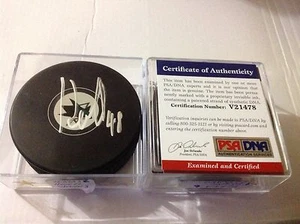 Tomas Hertl Signed SJ San Jose Sharks Hockey Puck PSA/DNA COA Autographed e - Picture 1 of 3