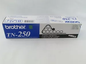 Neu Original Brother TN-250 Original Tonerkartusche, Schwarz - Versiegelt - Bild 1 von 9