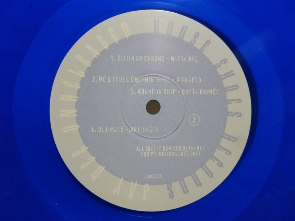 Jay Dee Unreleased EP De La Soul, Jay Dee, Busta Rhymes, D'Angelo, SHOES 001 - Image 1 of 1