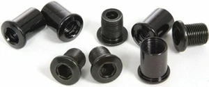 SRAM Chainring Bolt Kit 4x1 Long Steel Black M8.5x12.5 / M8.5x9.5 for Bash Guard - Picture 1 of 1