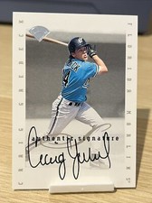 1996 Leaf Signature Series Signatures Update Craig Grebeck AUTO (B9)