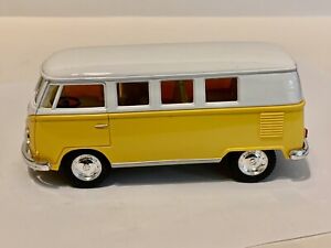Kinsmart 1962 VW Bus Model KT 5060, 1:32 Scale, Pull & Go Toy, Die-Cast