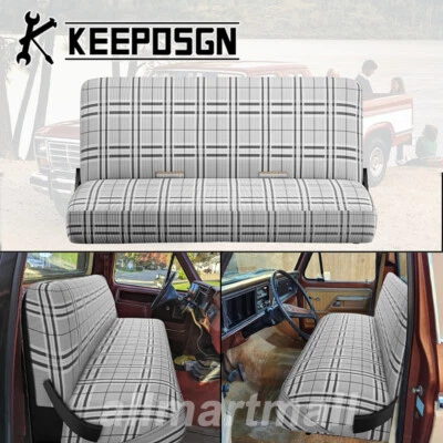 For Ford F-150 Old Truck Saddle Blanket Car Bench Seat Covers Front Full Size - Image 1 of 4