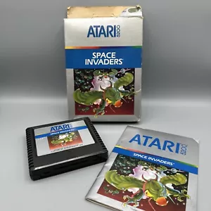 SPACE INVADERS Atari 5200 Game Complete In Box CIB Not Tested - Picture 1 of 6