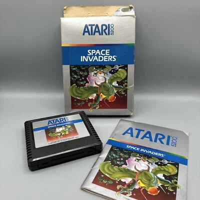 SPACE INVADERS  Atari 5200  Game Complete In Box CIB Not Tested - Image 1 of 4