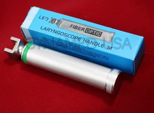 PREMIUM GRADE  Fiberoptic Laryngoscope Handle Medium EMT Anesthesia A+ quality - Picture 1 of 3