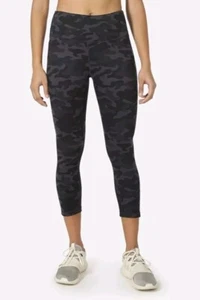 Danskin High Waisted Black Camo Capri Leggings Small S - Picture 1 of 4