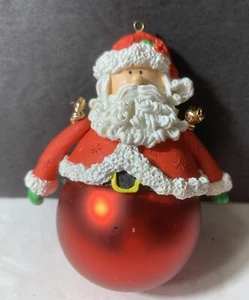 Vintage Santa Christmas Ornament Jointed Arms - Picture 1 of 4