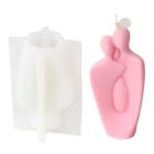3D Couple Portrait Silicone Candle Mold Epoxy Resin Mould Tool for DIY Soap