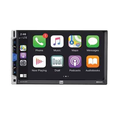 Dual Electronics XDCPA10BT 7 inch Double DIN Car Stereo Apple CarPlay & Android™ - Image 1 of 4