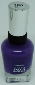1 Sally Hansen Complete Salon Manicure Nail Polish FE FI FO PLUM #495 - Picture 1 of 1