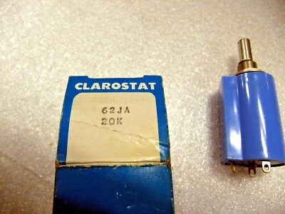 Potenciómetro Clarostat Wirewound 62JA20K Foto 1 de 3