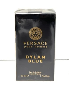 Versace Pour Homme Dylan Blue 1.7oz /1.6 oz /50 ml Men's Edt Spray NEW Authentic - Picture 1 of 5