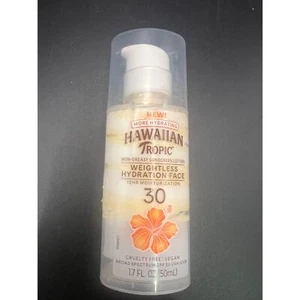 Hawaiian Tropic Weightless Hydration Sunscreen SPF 30 Face Sunscreen 1.7oz - Picture 1 of 2