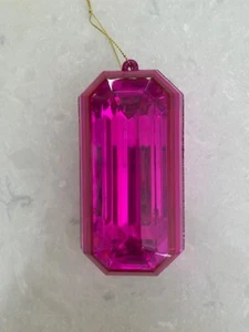 5" Acryl Edel Edelstein Schmuck Ornament-Auswahl von blau, grün, gelb, fuchsia - Bild 1 von 8