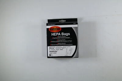 EnviroCare Technologies 6 Hepa Vacuum Bags Riccar And Simplicity NEW - Image 1 of 3
