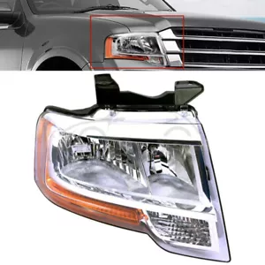 Headlight For 2015-2017 Ford Expedition Passenger Side Chrome FO2503346 - Picture 1 of 10