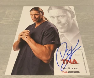 Dr. Stevie TNA WWE Promo Reprint Autographed Signed 8X10 Photo W/COA - Picture 1 of 3