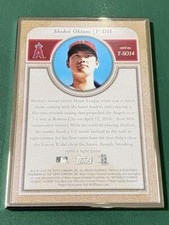 Shohei Ohtani Topps TRANSCENDENT 2018 Rookie Card Rc T-SO14 Limited to 50