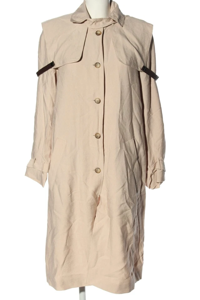 ASOS Abrigo de entretiempo Mujeres Abrigo Talla EU 38 crema look casual - Imagen 1 de 4