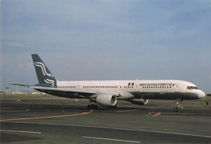 Postcard Airline Aeromonterrey Boeing 757-23A XA-SME AP1. - Picture 1 of 2