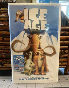 Ice Age VHS 2002 NEW & SEALED! Features Bonus Short Scrat's Missing Adventure - Bild 1 von 5
