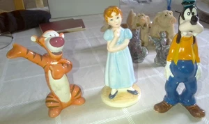 Disney Porcelain Figures . Tigger---wendy----Goofy... job lot - Picture 1 of 6