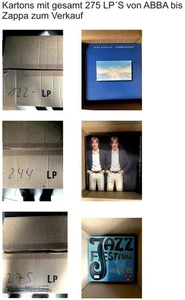 275 LP´S von ABBA bis  Zappa, 70er - 90er Jahre - Bild 1 von 1