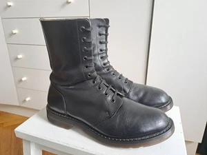 Stivali vintage anni 80 Dr Martens White&Co Highlander UK10 US11 44 45 made in England - Foto 1 di 24