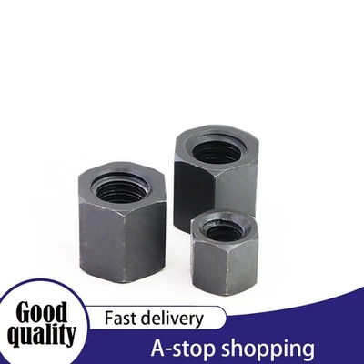 T12 - T45 Trapezförmige Sechskantmutter  45# Stahl Muttern Links-/Rechtsgewinde - Bild 1 von 4