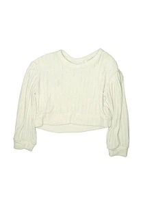 KensieGirl Girls Ivory Pullover Sweater 7 - Picture 1 of 2