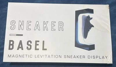 Levitating Shoe Display Floating Magnetic Sneaker Stand Adjustable LED Light - Image 1 of 4