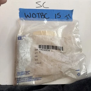 (1) Pasador de tope de bisagra inferior de puerta delantera genuino GM OE 14030534 Nos OEM vendido individual - Imagen 1 de 5