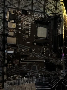 RYZEN 5 5600X AND MSI B550M PRO CPU MOTHERBOARD COMBO! - Afbeelding 1 van 3