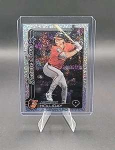 2025 Topps Series 1 Confetti Parallel Jackson Holliday #220 Baltimore Orioles - Picture 1 of 2