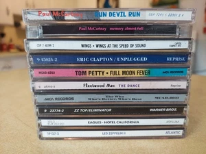 Rock Legends CD Lot of 10 Paul McCartney Fleetwood Mac The Eagles The Who Wings - Picture 1 of 5