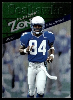 1997 Playoff Zone Joey Galloway Seattle Seahawks #125 - Image 1 of 2