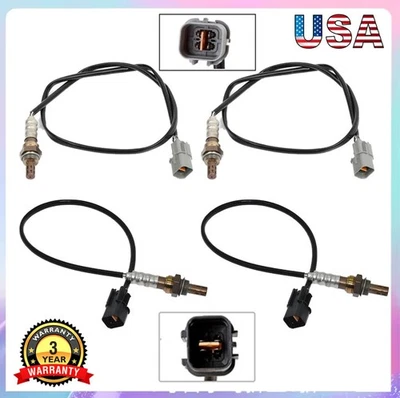 Juego de 4 sensores de oxígeno aguas arriba+aguas abajo para Hyundai XG350 2003 2004 2005 3,5 L V6 EE. UU. Foto 1 de 4