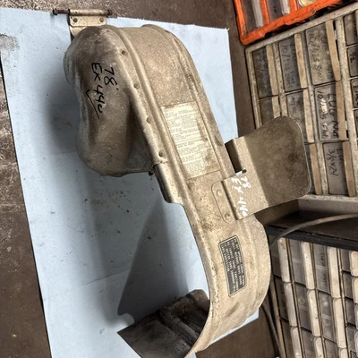 Yamaha Exciter EX440 1978-1980 de colección cubierta de embrague de moto de nieve cubierta de cinturón buena Foto 1 de 4